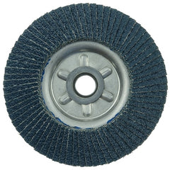 Weiler 50518 Tiger Disc Angled Style Flap Disc 40 Grit 13000 RPM 5/8-11 UNC