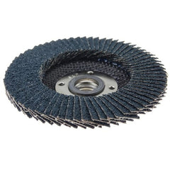 Weiler 51112 Tiger Paw Coated Abrasive Flap Discs 4 1/2 36 Grit 5/8 Arbor Phenolic Back