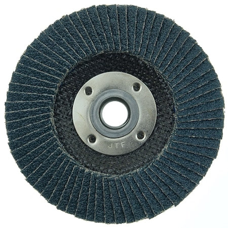 Weiler 51113 Tiger Paw Coated Abrasive Flap Disc 40 Grit 4-1/2 Inch 5/8 Arbor