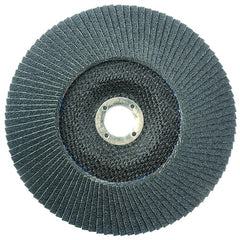 Weiler 51137 Tiger Paw Coated Abrasive Flap Discs 7 Inch 40 Grit 7/8 Arbor Phenolic Back