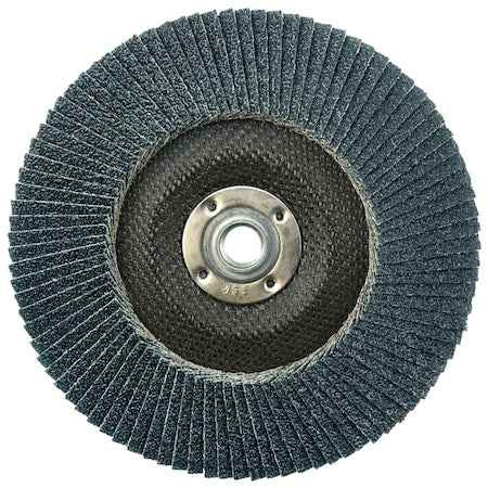 Weiler 51149 Tiger Paw TY29 Coated Abrasive Flap Disc 7 Inch 36 Grit 5/8 Arbor 8600 RPM