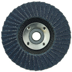 Weiler 51227 Tiger X Flap Disc 60 Grit 4-1/2 Inches 5/8-11 Arbor