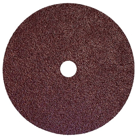 Weiler 59521 Resin Fiber Disc 7 in Dia 14 Grit Alum Oxide