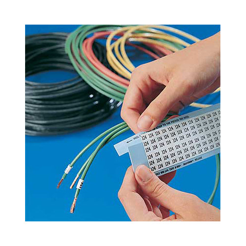 Brady 112063 Wire and Cable Labels Die-Cut on Cards Pack of 25