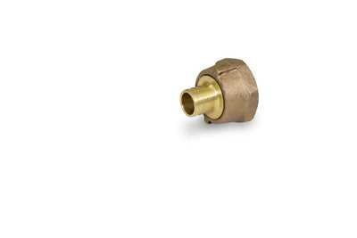 Everflow WMP0012-NL 1/2 PEX F1807 X 3/4 FIP BRASS WATER METER COUPLING W/WASHER LEAD FREE