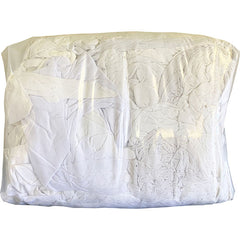 FyterTech WR5010W10CB Reclaimed Bulk Rags T-Shirt White 8 lb