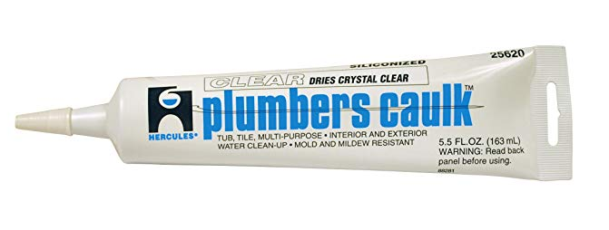 Oatey 25620 Plumbers Caulk Clear 5.5 fl oz Tube