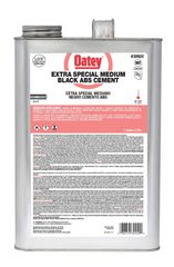 Oatey 30920 1 Gallon Plastic Black Pipe Cement