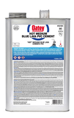 Oatey 32164 Lava 1 Gal Fast Set Plastic Blue Pipe Cement