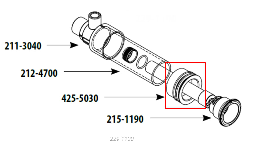 Waterway 425-5030 Gunite Poly Jet Niche Adapter