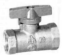 Watts 0545003 GBV 1/2 Inch NPT Brass Ball Valve GAS