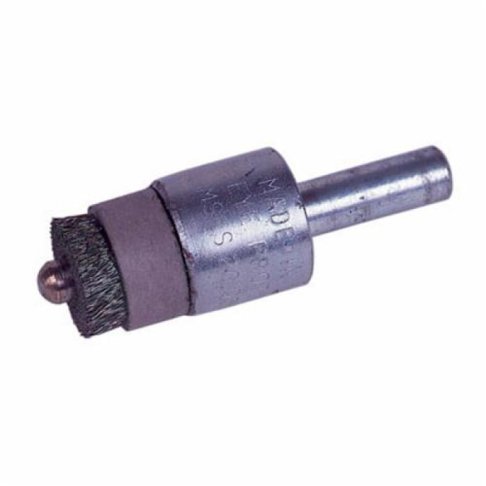 Weiler 10056 Pilot End Brush - 1/2 in Brush Dia - 20000 RPM Max