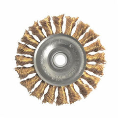 Weiler 13121 Wheel Brush - 4 in Diameter, 1/2 in Width, 20000 RPM