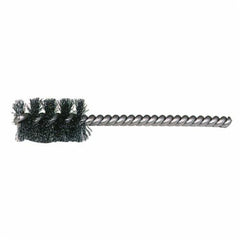 Weiler 21149 Round Wire Power Tube Brush 1 in Dia 1 in L 3-1/2 in OAL