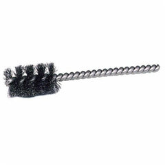 Weiler 21203 Round Wire Power Tube Brush 1-1/2 in Diameter 1 in Length