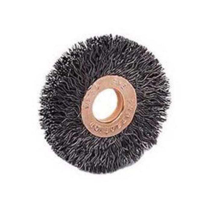 Weiler 99307 Small Diameter Wheel Brush 2 in Diameter 1/4 in Arbor Hole