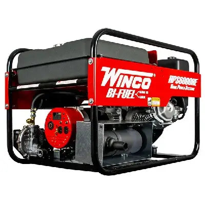 Winco 16606-003 HPS6000HE-03/B, 5.5 kW, HONDA GX340, GASOLINE/NG, RECOIL/ELECTRIC START, 3600 RPM, 120/240 1-PH