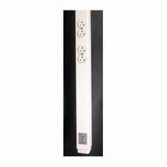 Legrand 25DTP-412 Wiremold 2-Compartment Tele-Power Pole 12 ft 5 in Length