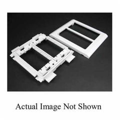 Legrand 5450 Wiremold 5450 6 x 5-5/32 Ivory Non-Metallic Multiple Channel Raceway Device Bracket