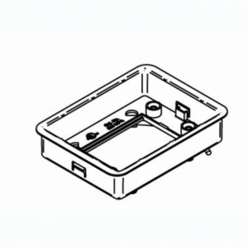 Legrand 880MPA Nonmetallic Floor Box Adjusting Ring; 1-Gang