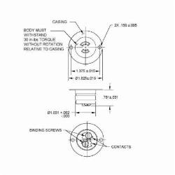 Hubbell HBL7468 HUB 2W Outlet 125 VAC 15 A Locking Receptacle