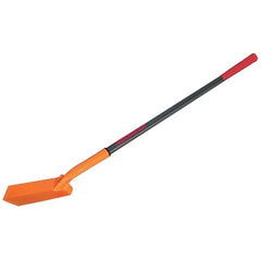 Razor-Back 47034 Trenching Shovel 4 in W Blade Steel Blade Fiberglass Handle Extra Long Handle