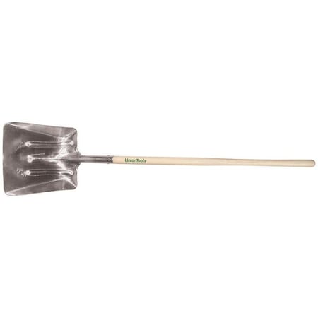 Razor-Back 54247 Scoop Shovel, 1314 In W Blade, 1412 In L Blade, Aluminum Blade, North American Hardwood Handle