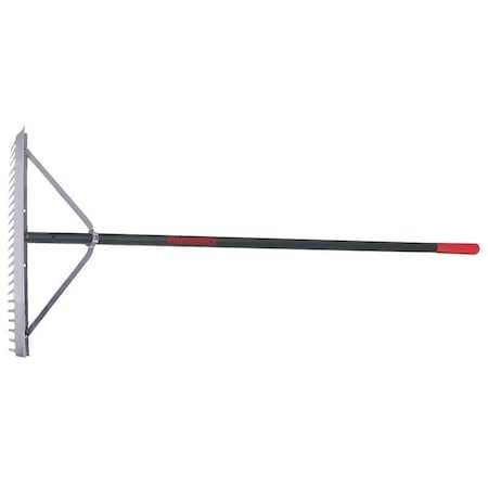 Razor-Back 63136 Landscape Rake Aluminum 24 in