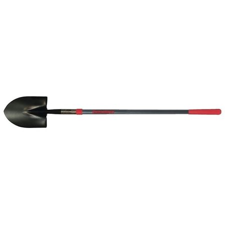 Razor-Back 45013 Round Point Shovel 48 in Fiberglass Handle Closed-Back