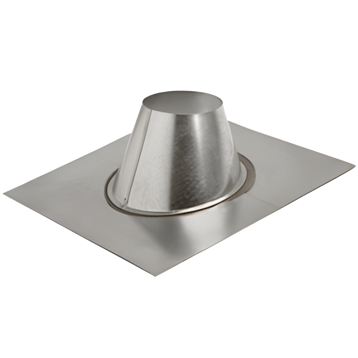 Metal-Fab 3MF Standard 3 Inch Round Gas Vent Roof Flashing