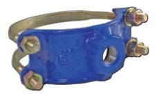 Smith Blair 313-00029107-000 2-1/4 to 2-1/2 x 3/4 in. CC Ductile Iron Double Strap Saddle