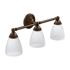 Creative Specialties YB2263ORB Moen Brantford Oil Rubbed Bronze Three Globe Bath Light