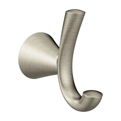 Creative Specialties YB2303BN Moen Glyde Brushed Nickel Double Robe Hook