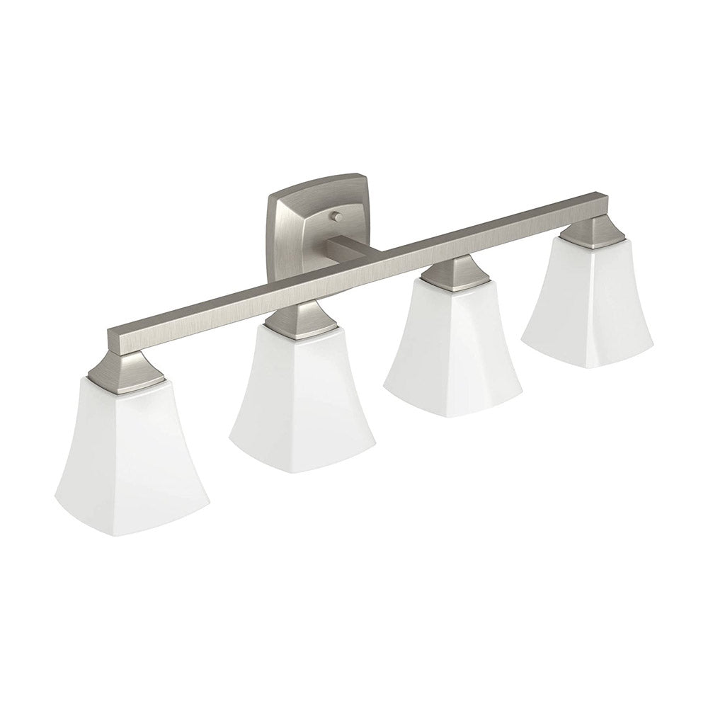 Creative Specialties YB5164BN Moen Voss Brushed Nickel Four Globe Bath Light