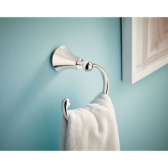 Creative Specialties YB5286NL Moen Wynford Polished Nickel Towel Ring