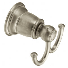 Creative Specialties YB5403BN Moen Kingsley Brushed Nickel Double Robe Hook