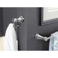 Creative Specialties YB8403CH Moen Weymouth Chrome Double Robe Hook