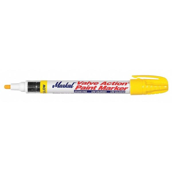 Markal 96821  Valve Action Liquid Paint Markers,Yellow