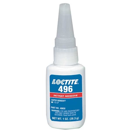 Loctite 234156 496 Super Bonder Instant Adhesive 1 oz Bottle