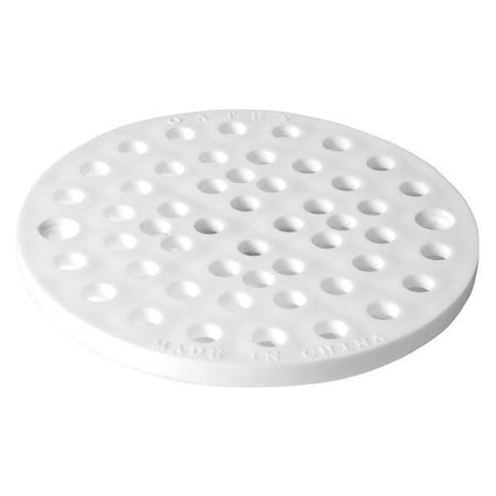 Oatey 42021 Shower Drain Strainer 6-3/4-Inch Round Plastic