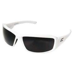 Edge Eyewear XB146 Brazeau Torque Smoke Lens White Frame Safety Glasses