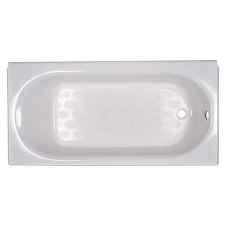 American Standard 2390.202.020 Princeton 60 x 30 in Soaker Alcove Bathtub Left Drain White