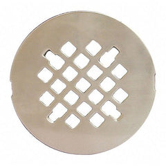 Jones Stephens D40010 Snap-In Shower Strainer Satin Nickel 4-1/4 Inches