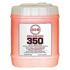 Weld-Aid 007091 Weld-Kleen 350 Anti-Spatter 5 Gallon Non-Flammable Paintable Anti-Spatter Spray