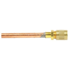 C & D Valve CD8404 Access Fitting 1/4 in. Male Flare 1/4 in. OD Copper Extension Tube