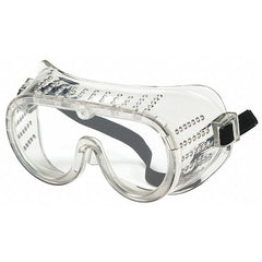 Mcr Safety 2120 Impact Resistant Safety Goggles Clear Scratch-Resistant Lens Standard Goggle Series