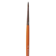 Wooster F1628-2 #2 Artist Paint Brush Camel Hair Bristle Wood Handle 1