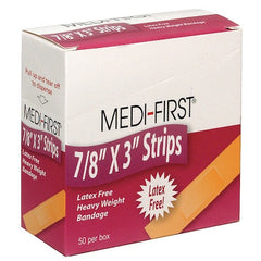 Medi-First 61450 Bandage Fabric Box 3 In L PK50