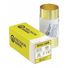 Precision Brand 17415 Shim Stock Roll Brass 0.0100 In 6 In