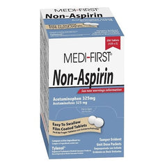 Medi-First 80348 Non-Aspirin Tablet 325mg PK250